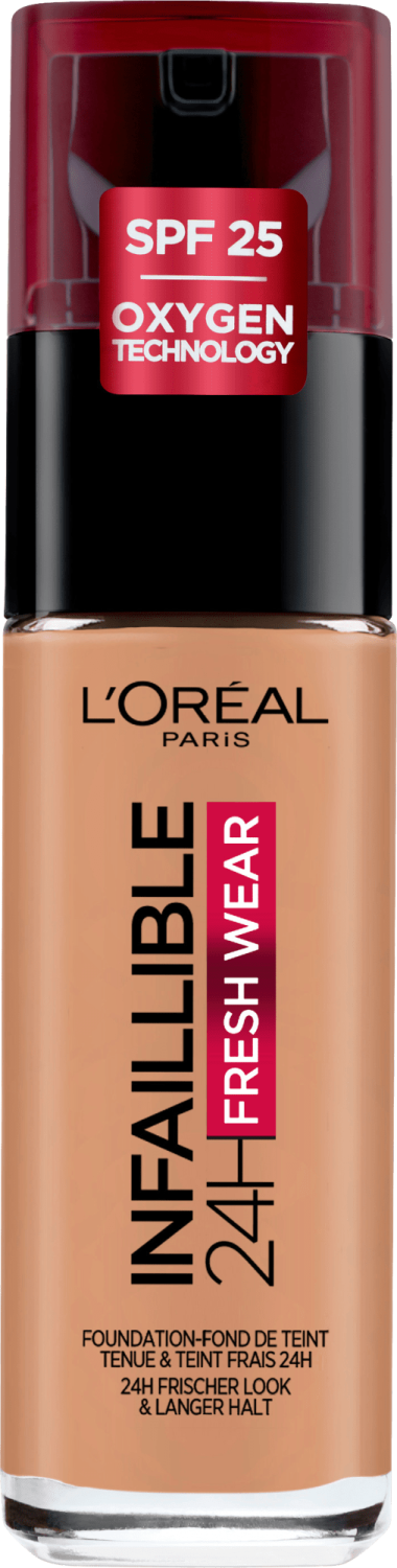 L'OREAL Infaillible 32h fresh wear tečni puder 300 amber 30ml-slika