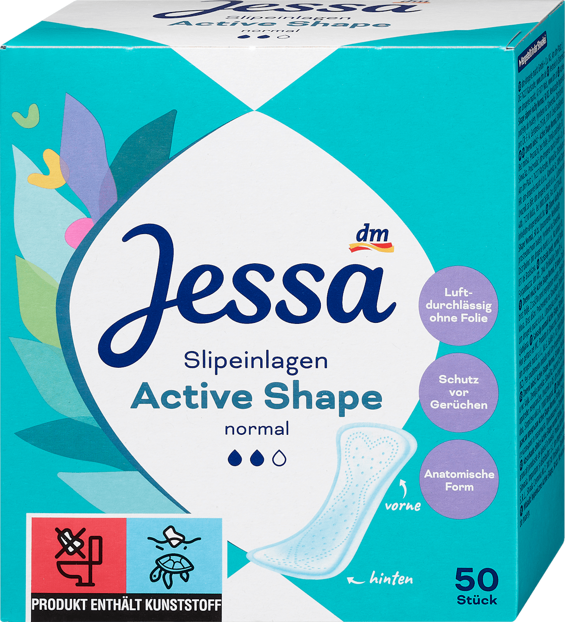 JESSA Active Shape dnevni ulošci 50kom-slika
