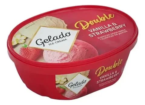 366357 Gelado Double vanila jagoda1000ml-slika