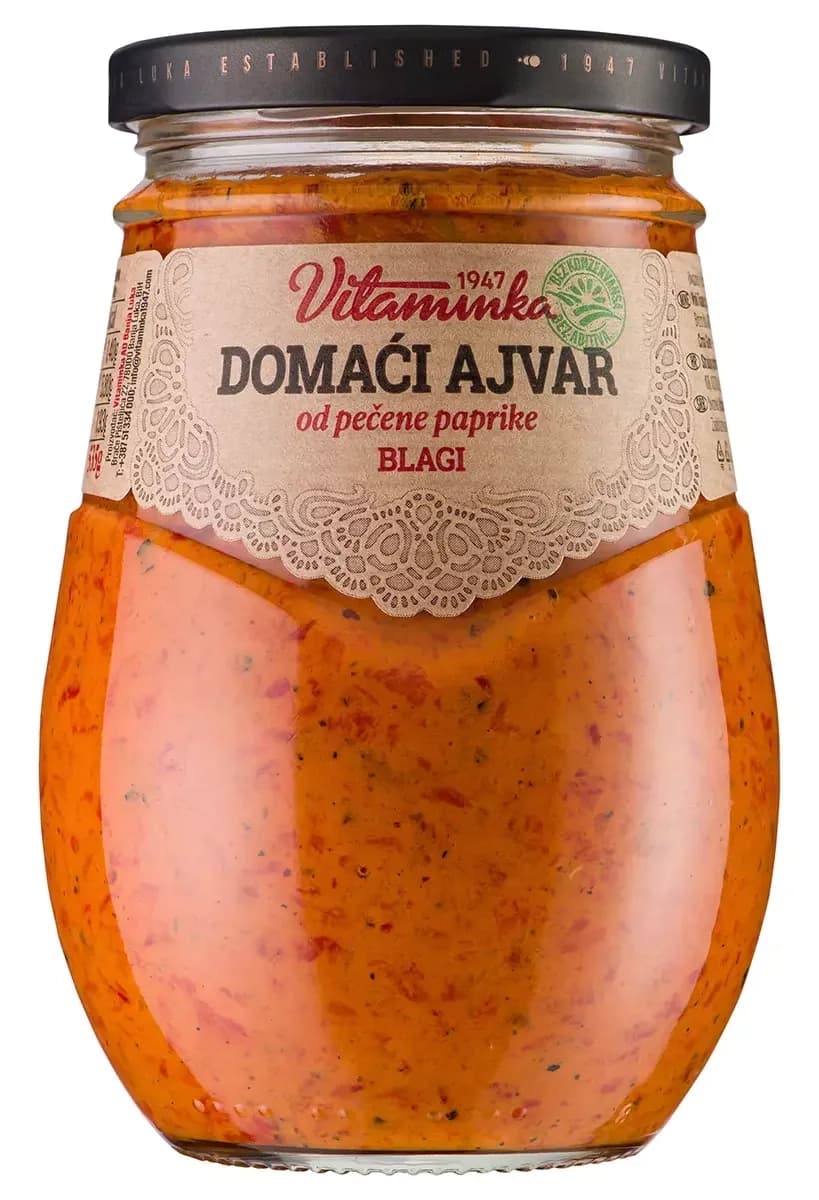 AJVAR BLAGI DOMAĆI VITAMINKA 535G-slika