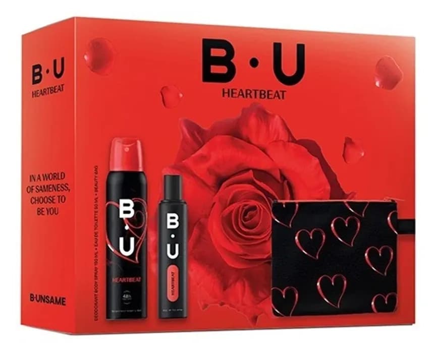 BU SET (EDT+DEO+NESESER) HEARTBEAT-slika