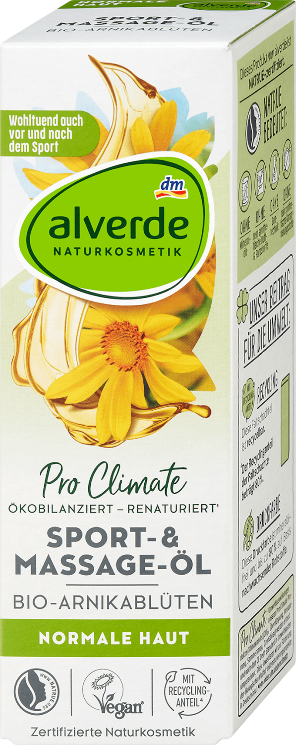 Ulje za masažu ALVERDE Pro climate cvet arnike 100ml-slika