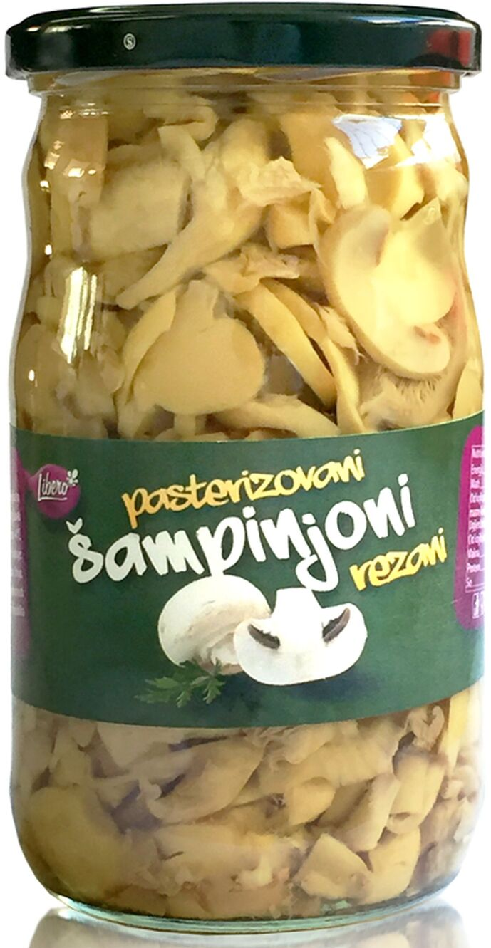 Šampinjoni LIBERO rezani 700g-slika