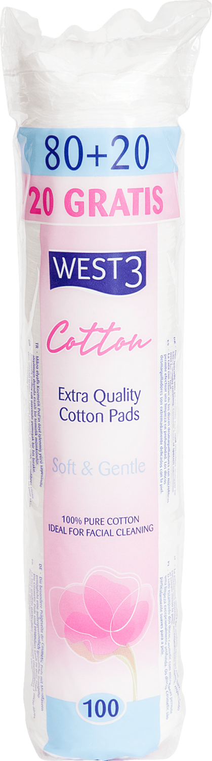 COTTON tuferi za lice soft & gentle 100kom-slika