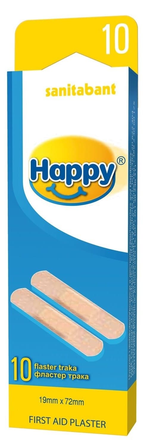 Flaster HAPPY 10kom-slika