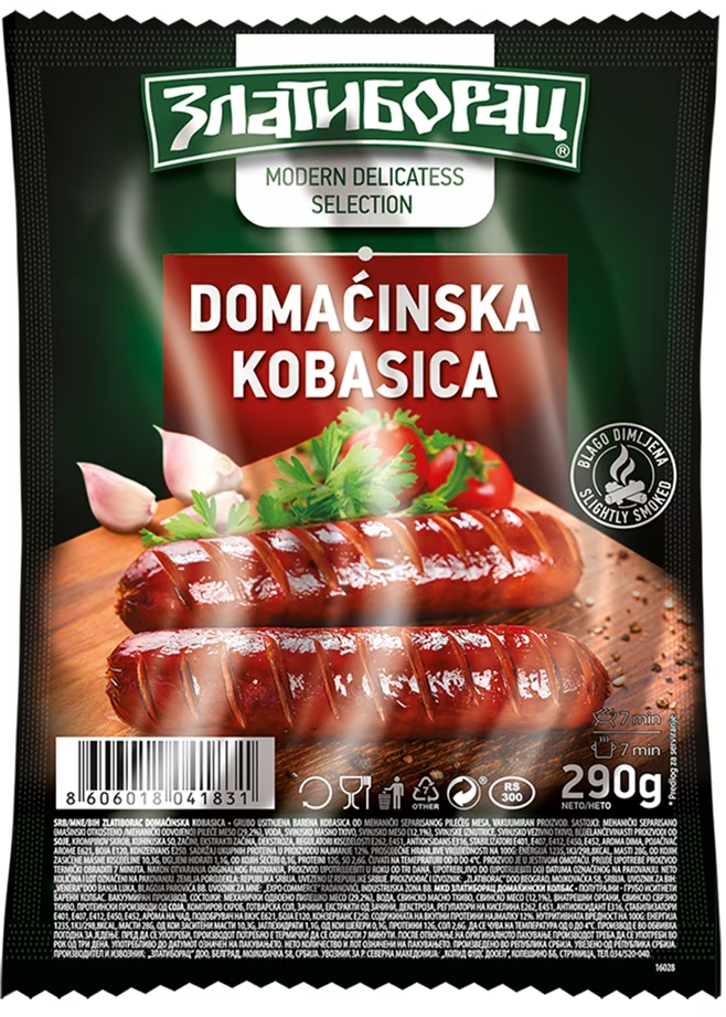 KOBASICA DOMAĆINSKA 290G ZLATIBORAC-slika