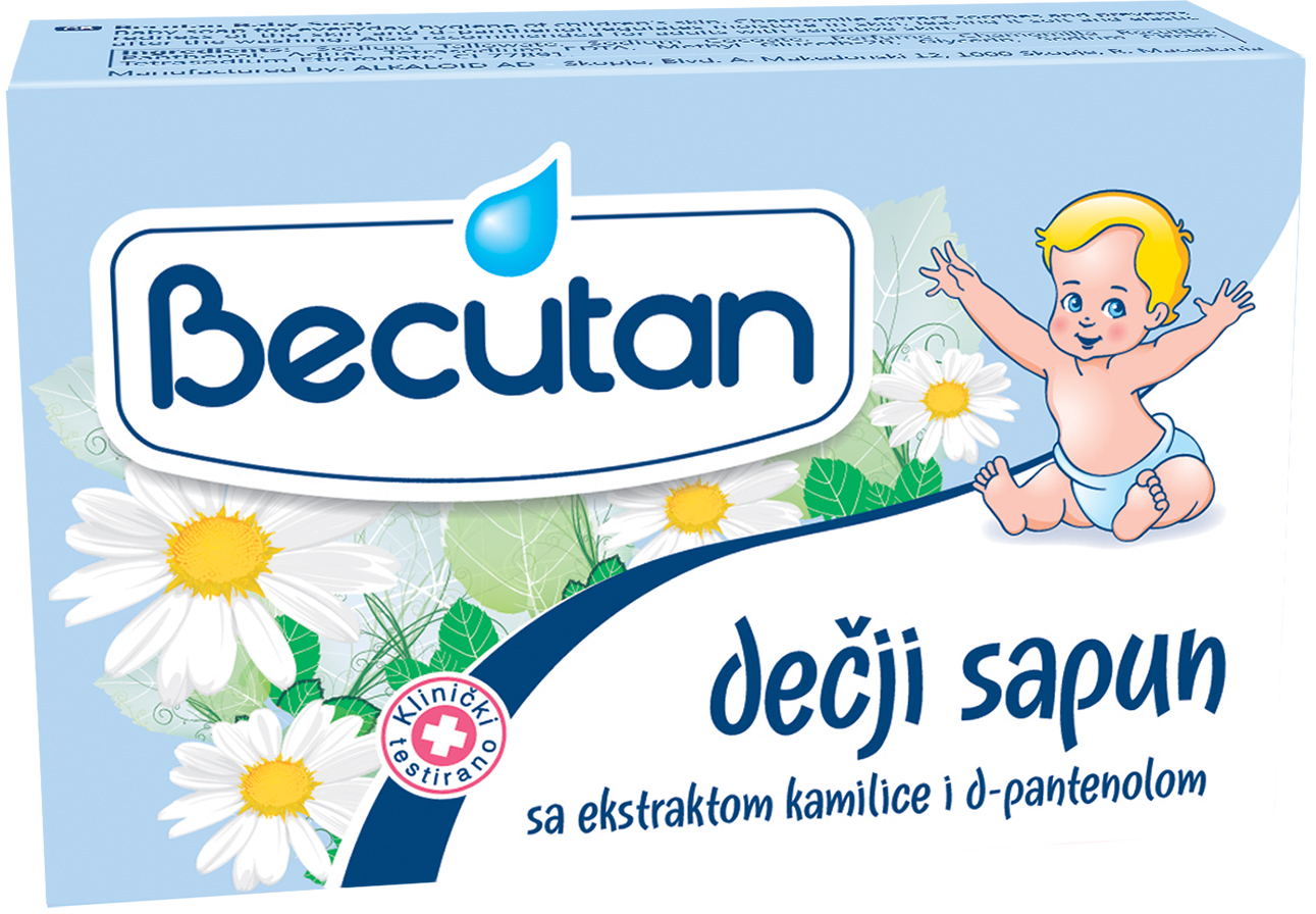 Dečiji sapun BECUTAN kamilica 90g-slika