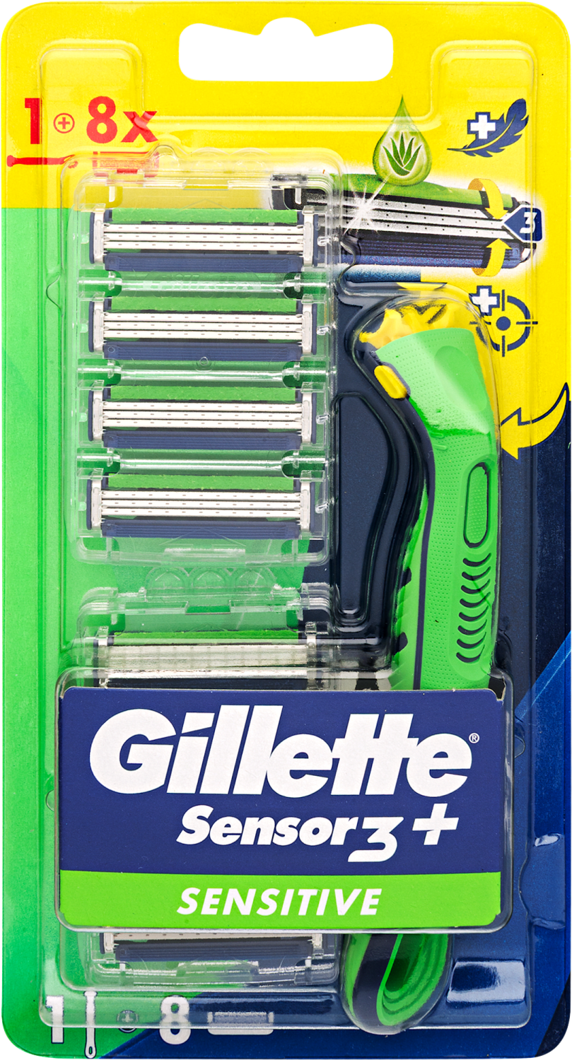 BRIJAČ GILLET SENSOR 3 PLUS SEN H+8-slika
