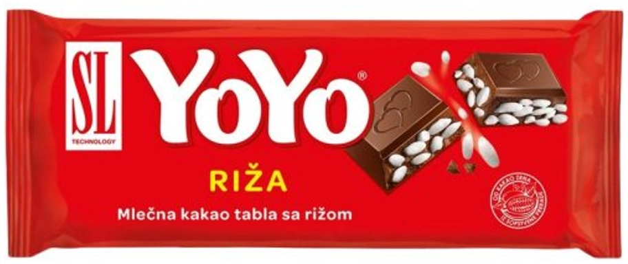 Čokolada SWISSLION Yoyo sa rižom 70g-slika