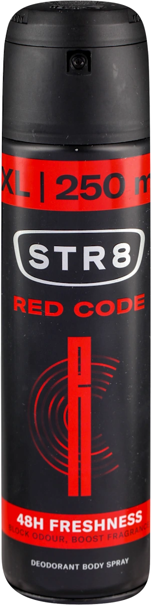 Deo Spray Red Code STR8 250ml-slika