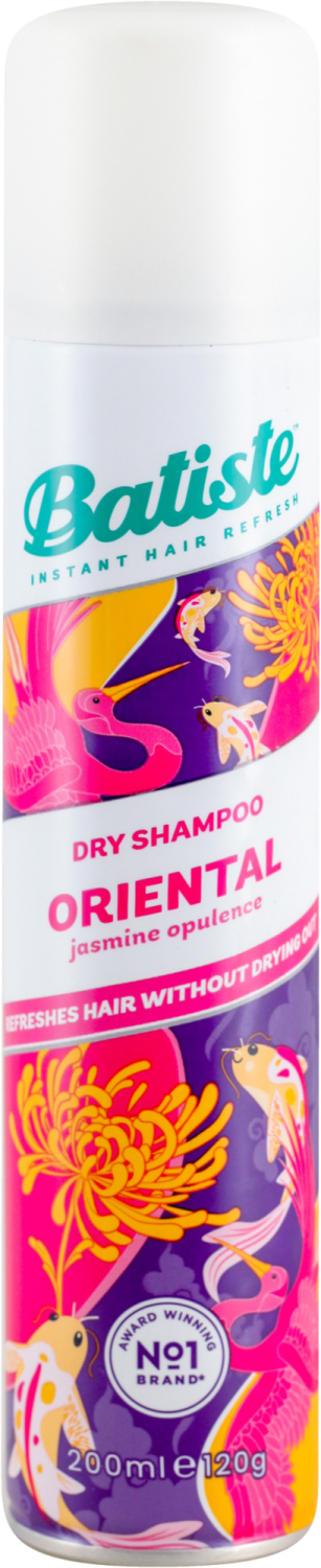 SPREJ ZA SUVO PRANJE KOSE ORIENTAL 200ML BATISTE-slika