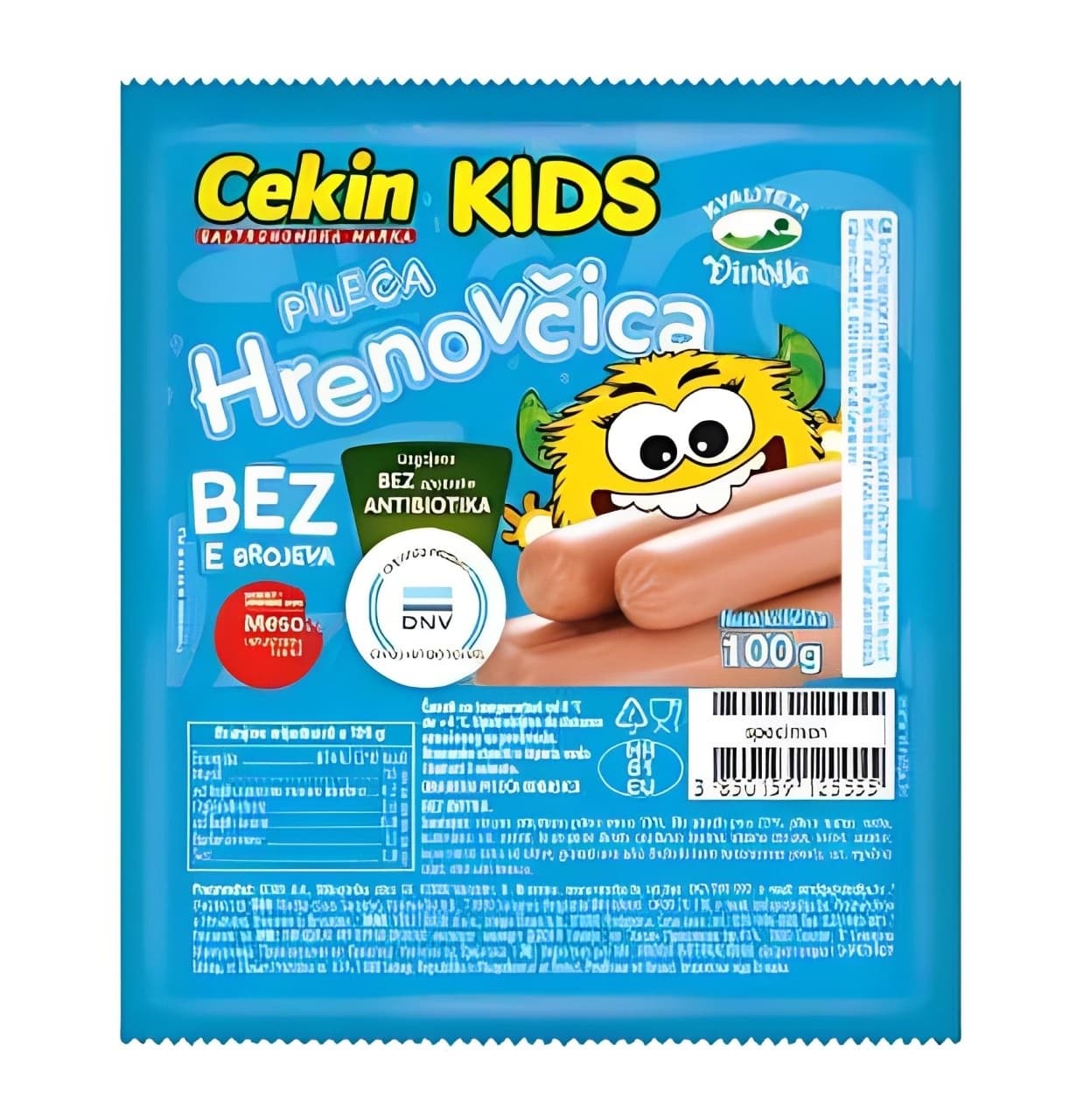 HRENOVKA CEKIN KIDS BEZ E BROJ 100G-slika