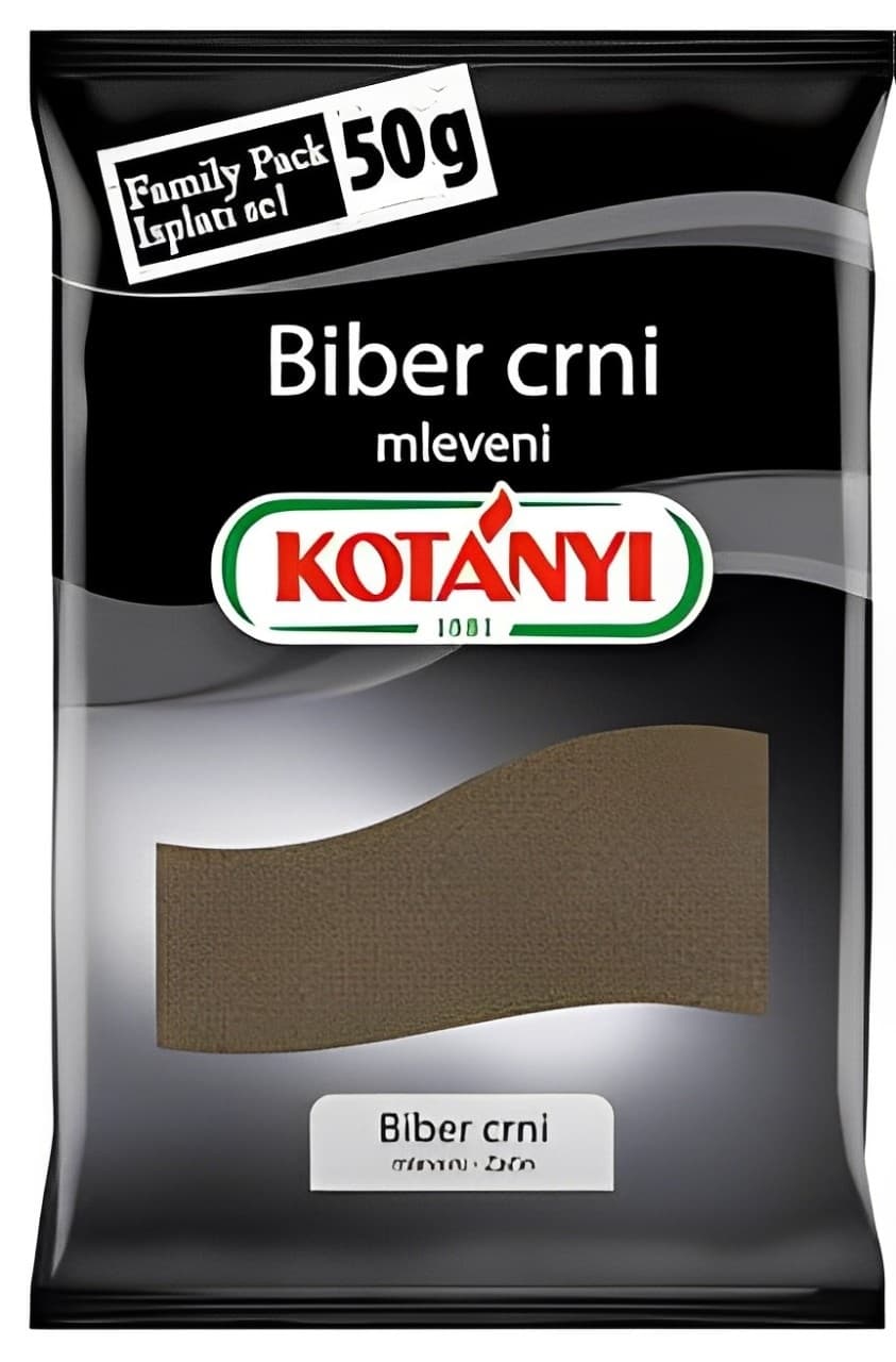 Biber crni mleveni Kotany 50g-slika