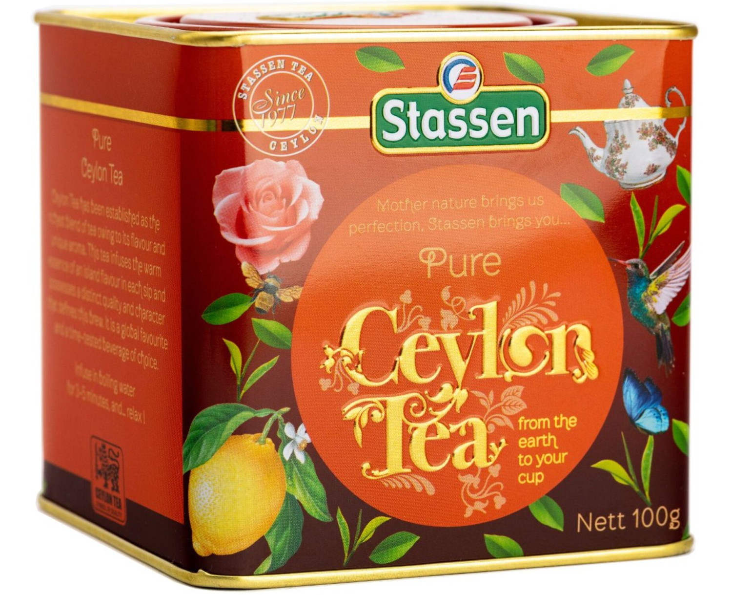 Caj cejlonski crni Stassen 100g-slika