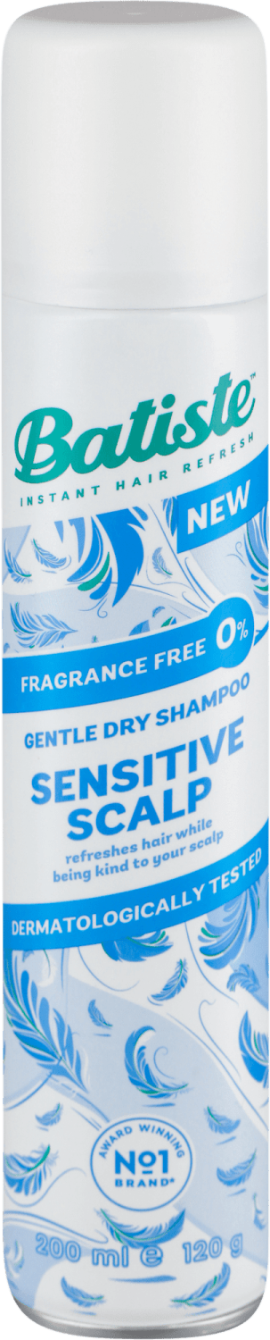 SPREJ ZA SUVO PRANJE KOSE SENZITIV 200ML BATISTE-slika