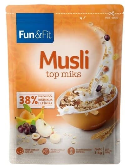 Musli top Fun&Fit 1KG-slika
