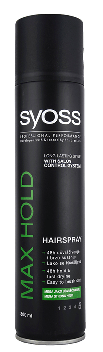 Lak za kosu SYOSS Max hold 300ml-slika