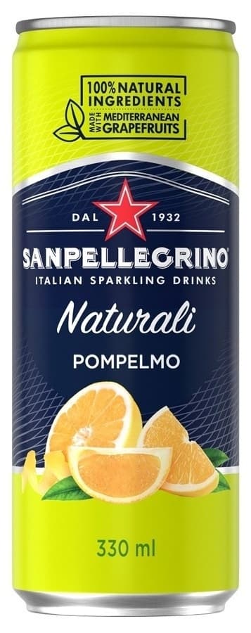 GAZIRANO PIĆE GREJPFRUT 0.33L SAN PELLEGRINO-slika
