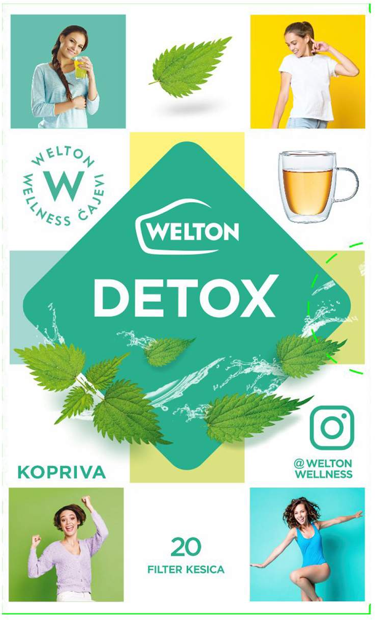 ČAJ WELTON DETOX 24G-slika