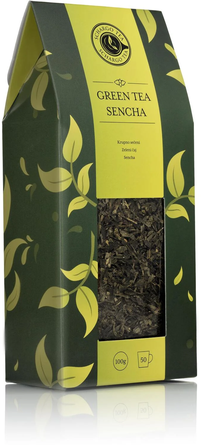 Caj Zeleni Sencha Schargo Tea 100g-slika