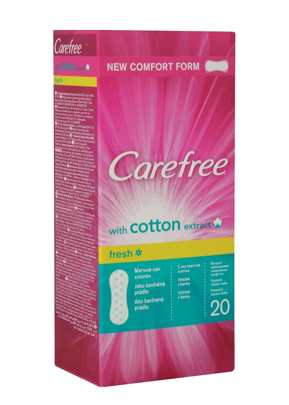 CAREFREE Airflow Fresh ulošci 20kom-slika