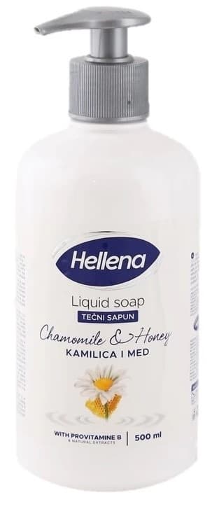 HELLENA kamilica i med tečni sapun 500ml-slika