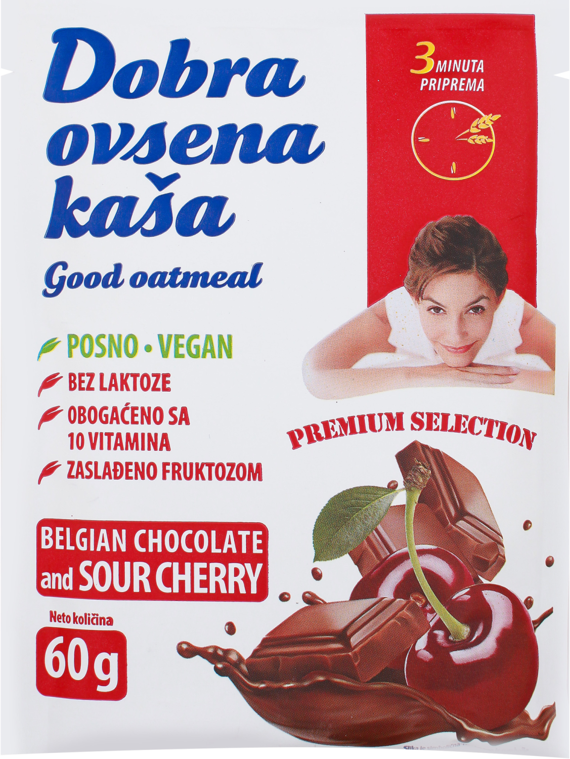 Kasa belg.cokolada i kis.visnja 60g-slika