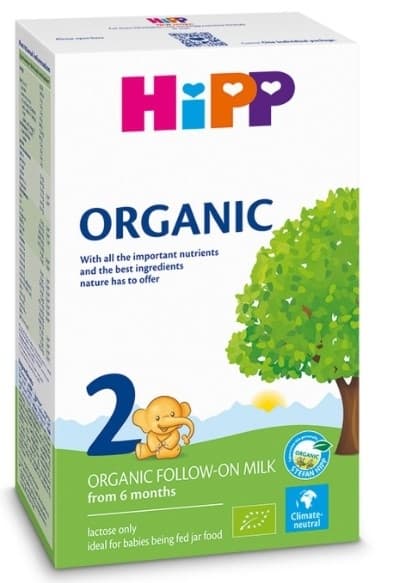 Zamensko mleko HIPP organic 2 300g-slika