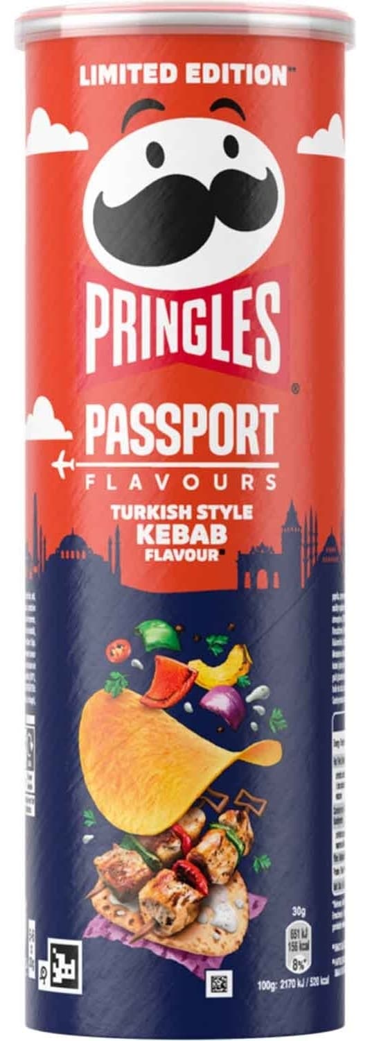 ČIPS PRINGLES TURK STYLE KEBAB 165G-slika