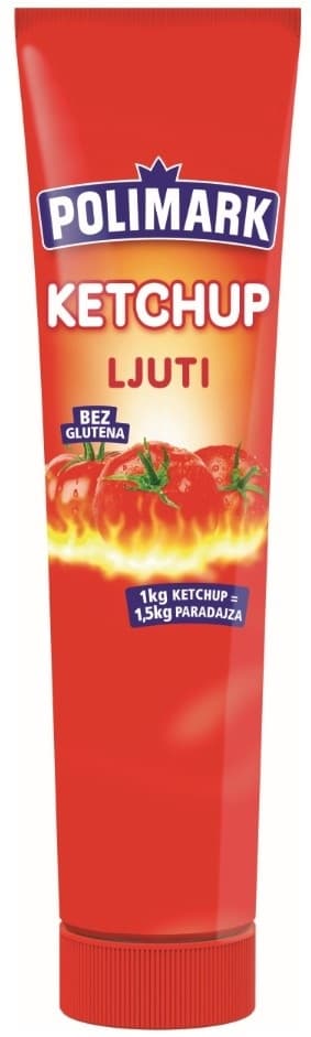 KEČAP LJUTI TUBA 190G POLIMARK-slika