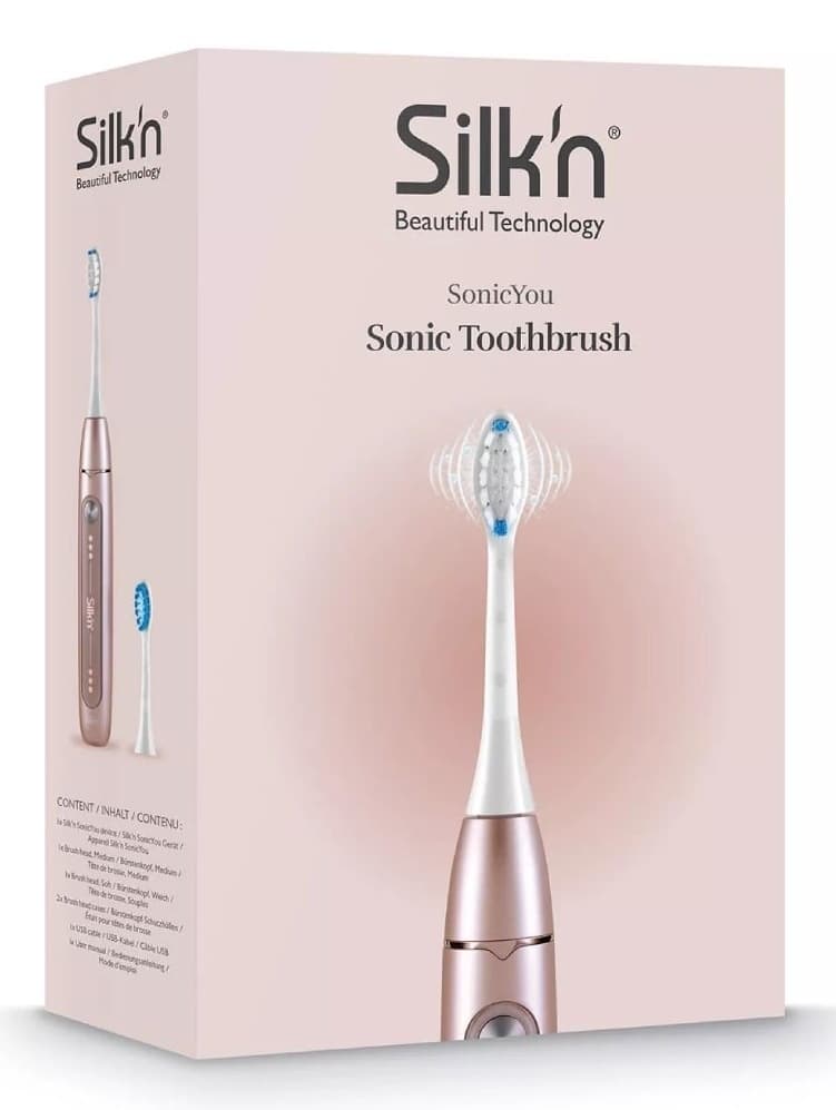 SILKN Sonic you rose gold električna četkica za zube-slika