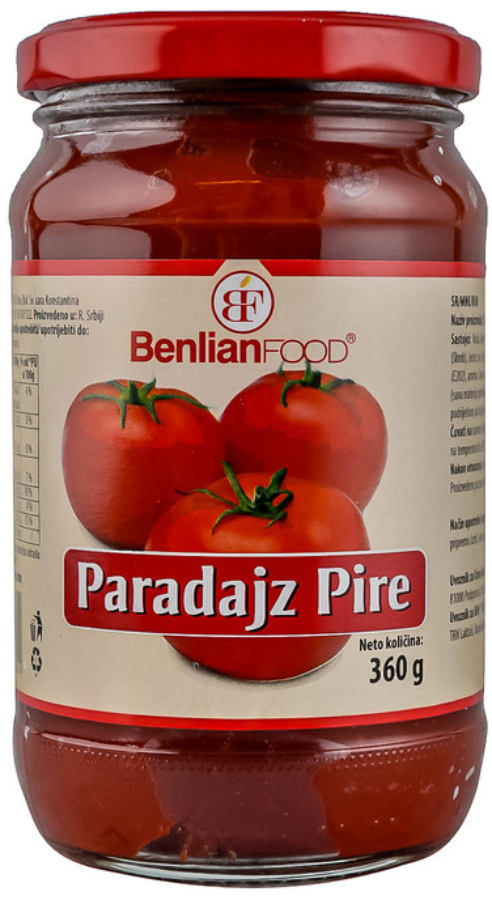 Paradajz pire Benlian Food 360g-slika