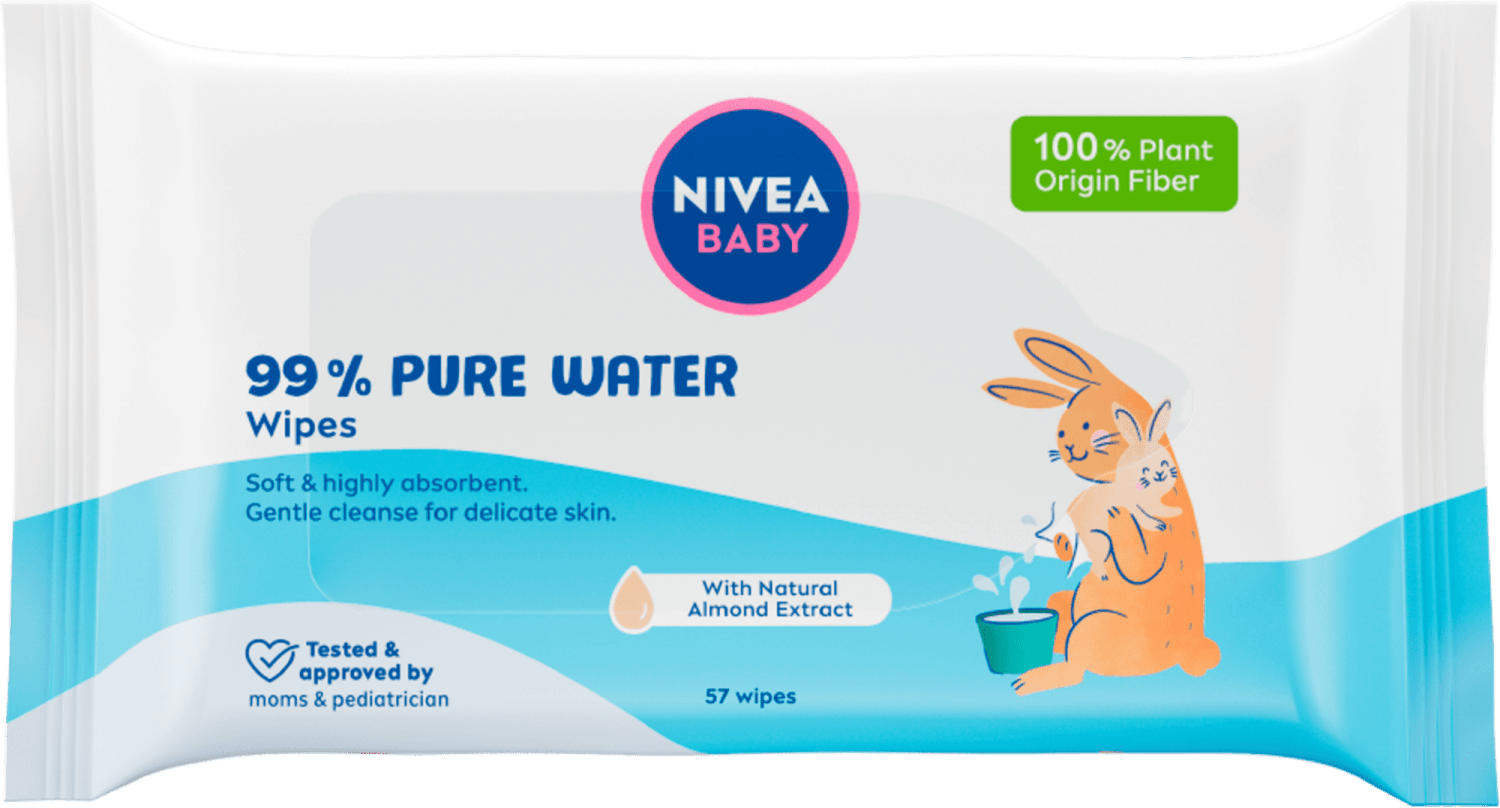 Maramice Baby 99% pure water Nivea 57kom-slika