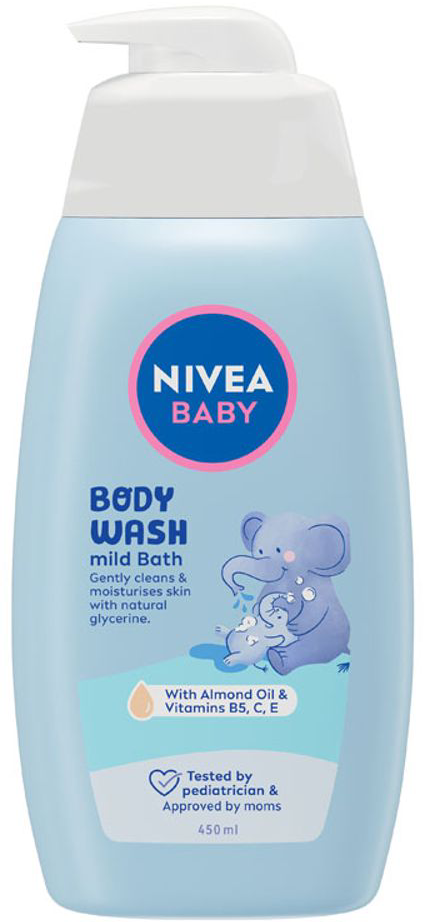 KUPKA BLAGA BABY 450ML NIVEA-slika