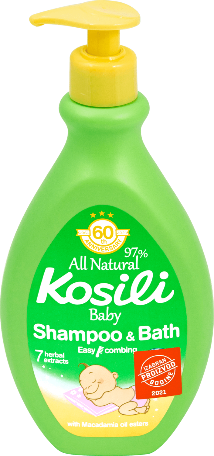 Baby samp./kupka AllNatural Kosili 400ml-slika