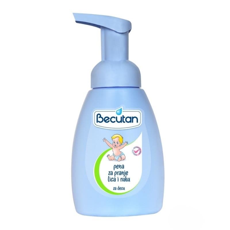 BECUTAN pena za pranje ruku i lica 250ml-slika