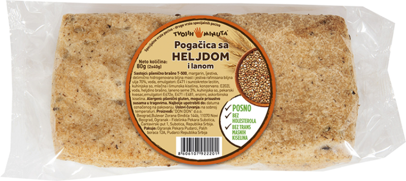 Pogačice sa heljdom TVOJIH 5 MINUTA 2x40g-slika