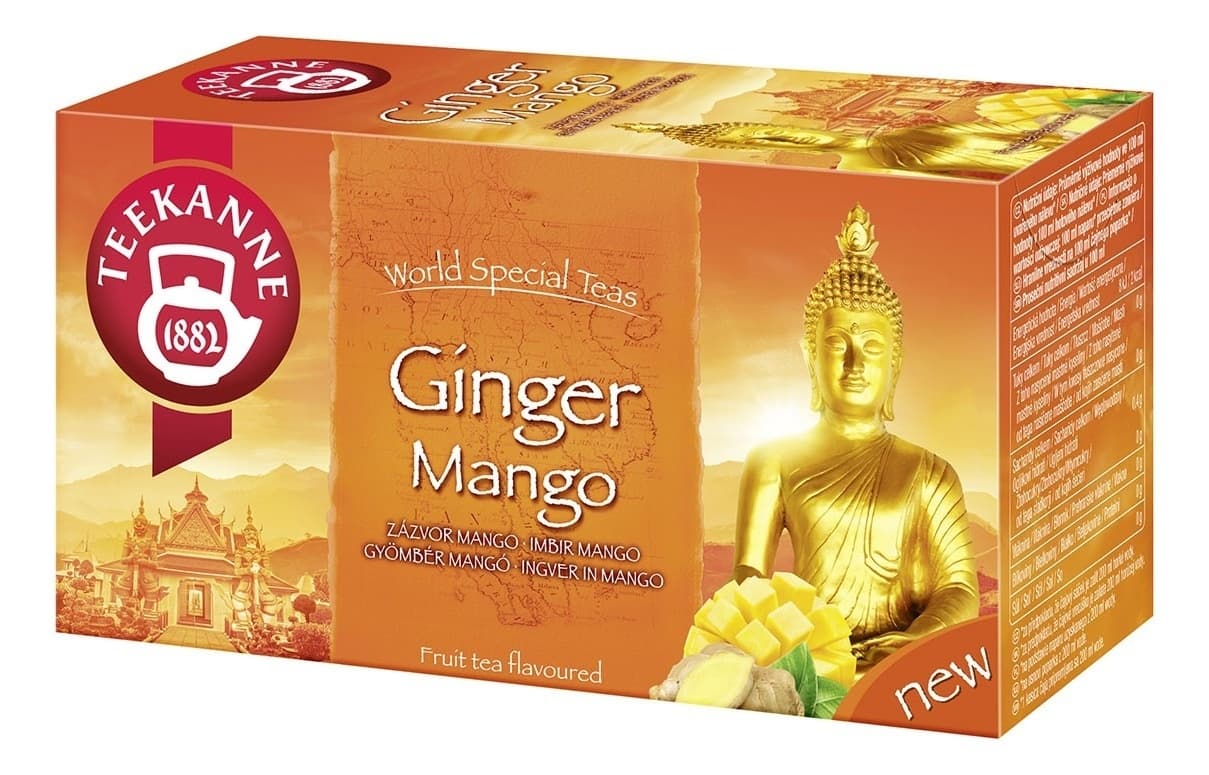 ČAJ GINGER MANGO 35G TEEKANNE-slika