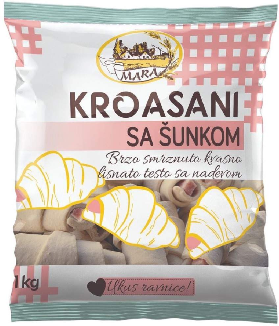 MARA kroasani sa šunkom 1kg-slika