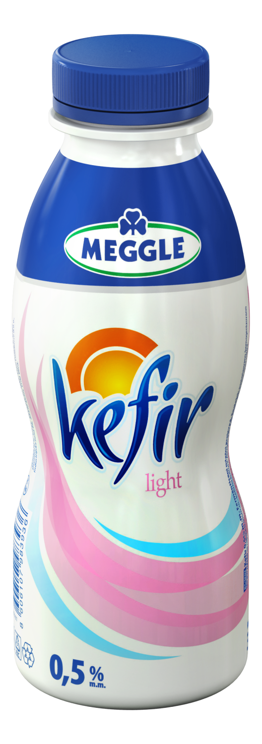 Kefir MEGGLE light 0,5%mm 330g-slika