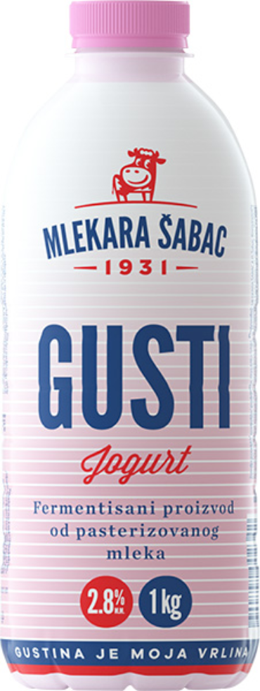 Jogurt MLEKARA ŠABAC gusti 2,8%mm 1kg-slika