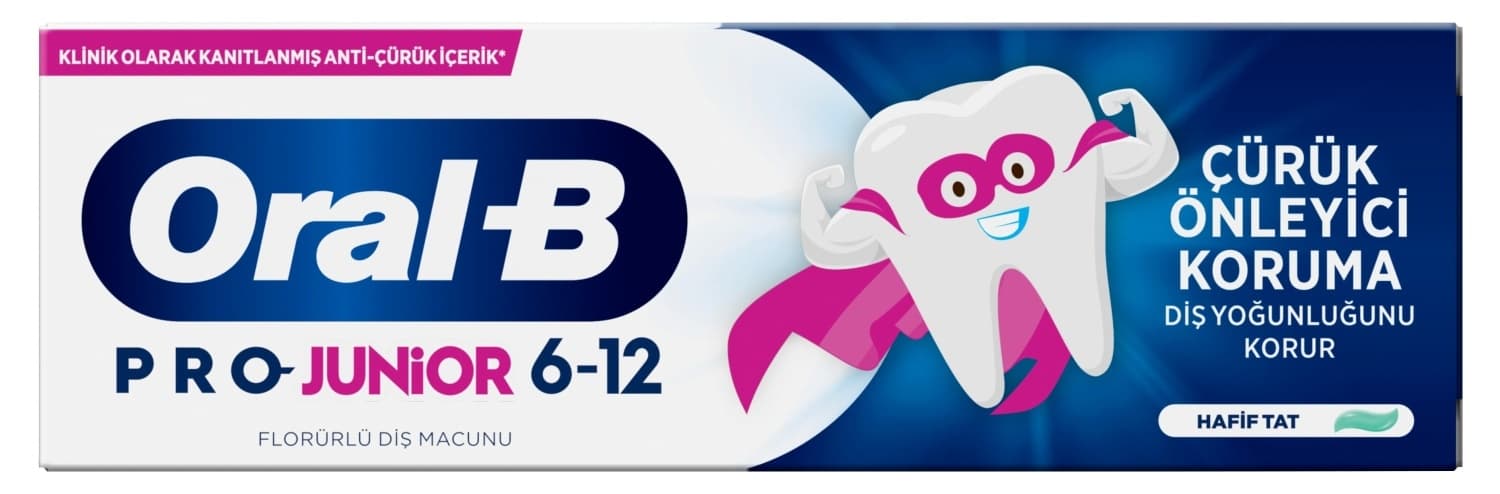 PASTA ZA ZUBE DEČIJA JUNIOR 6+Y 75 ML ORALB P&G-slika