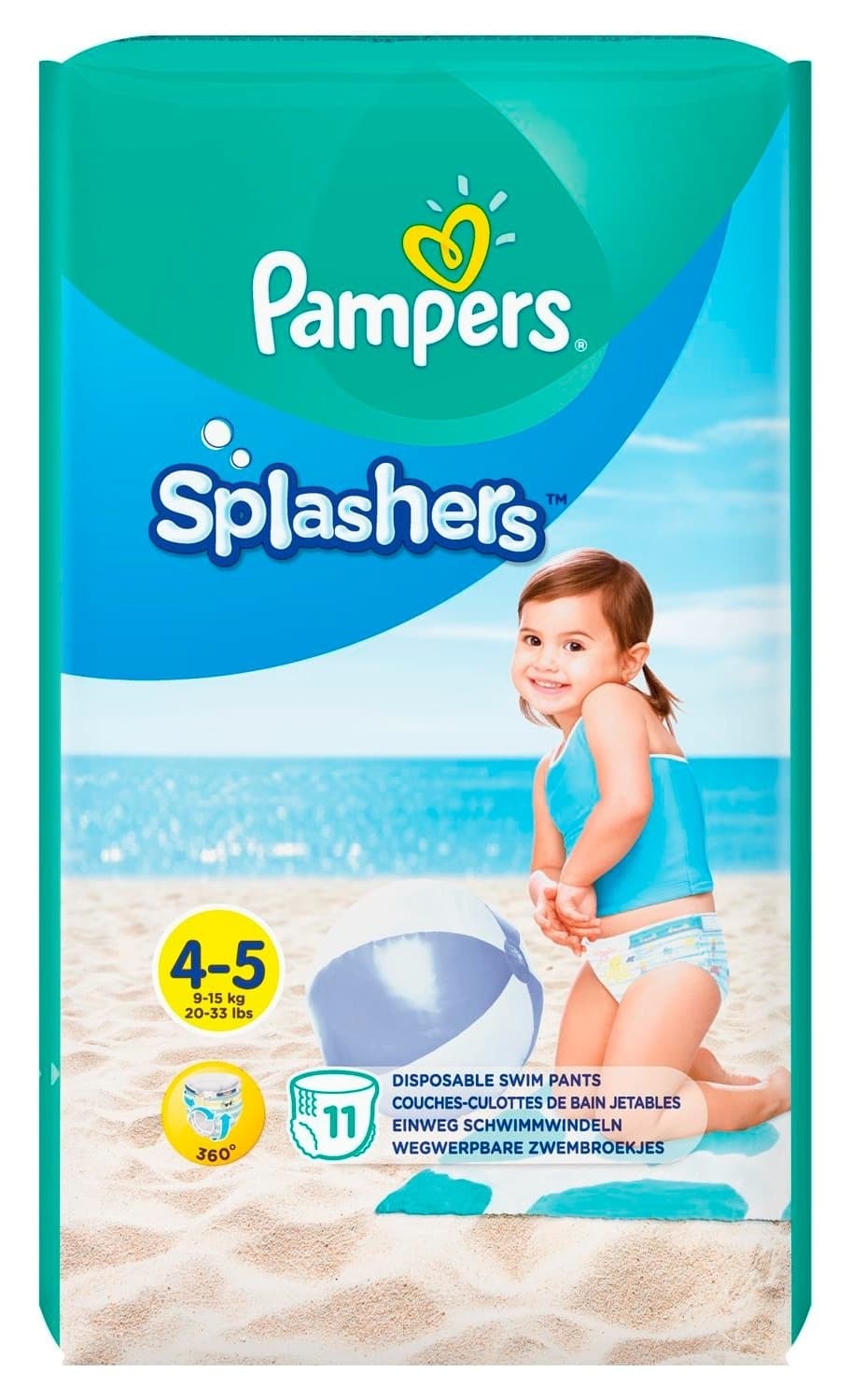 PELENE PAMPERS SPLASH CP 4 MAX 11/1-slika