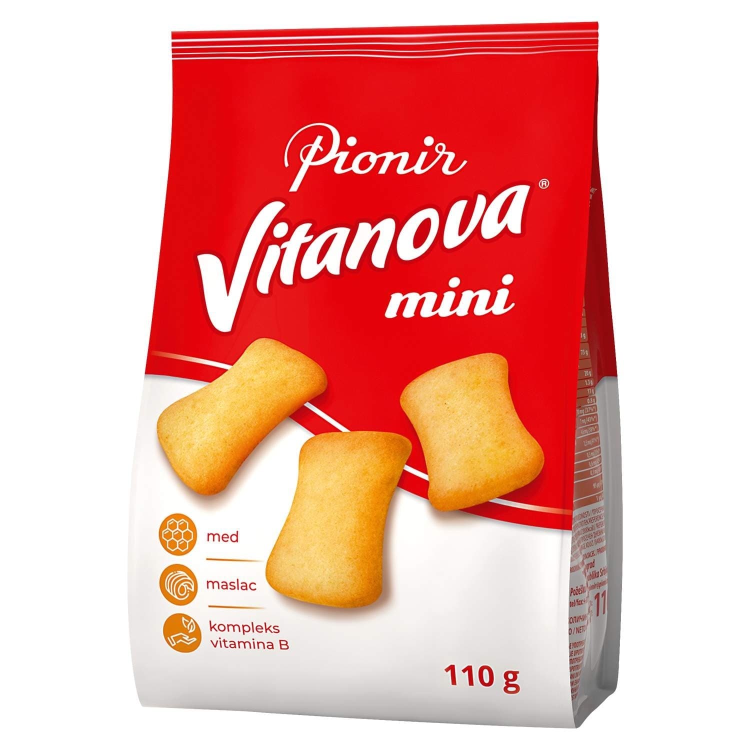 KEKS MINI VITANOVA 110G PIONIR-slika