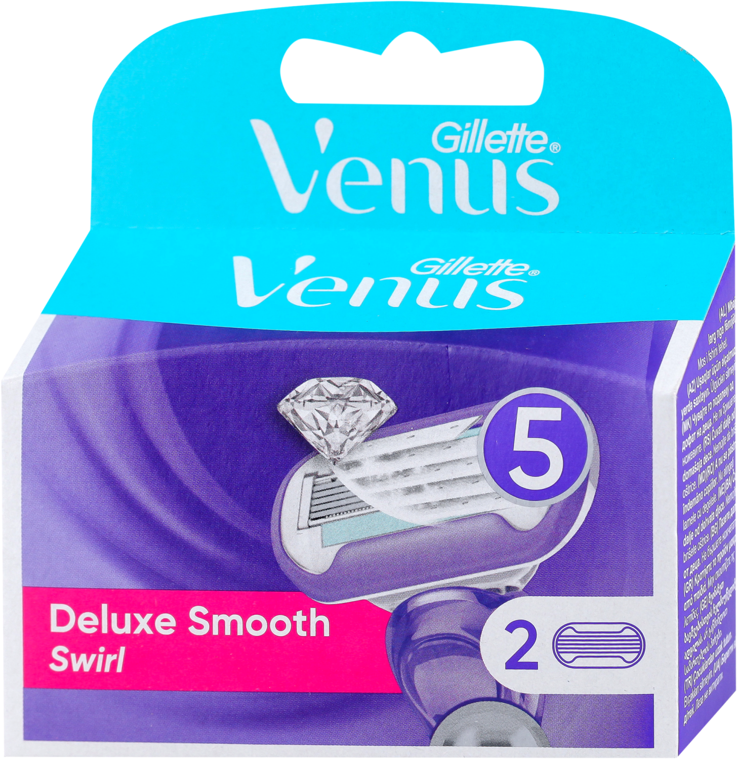 ULOŠCI ZA BRIJAČ GILLETTE VENUS SWIRL 2 KOM P&G-slika