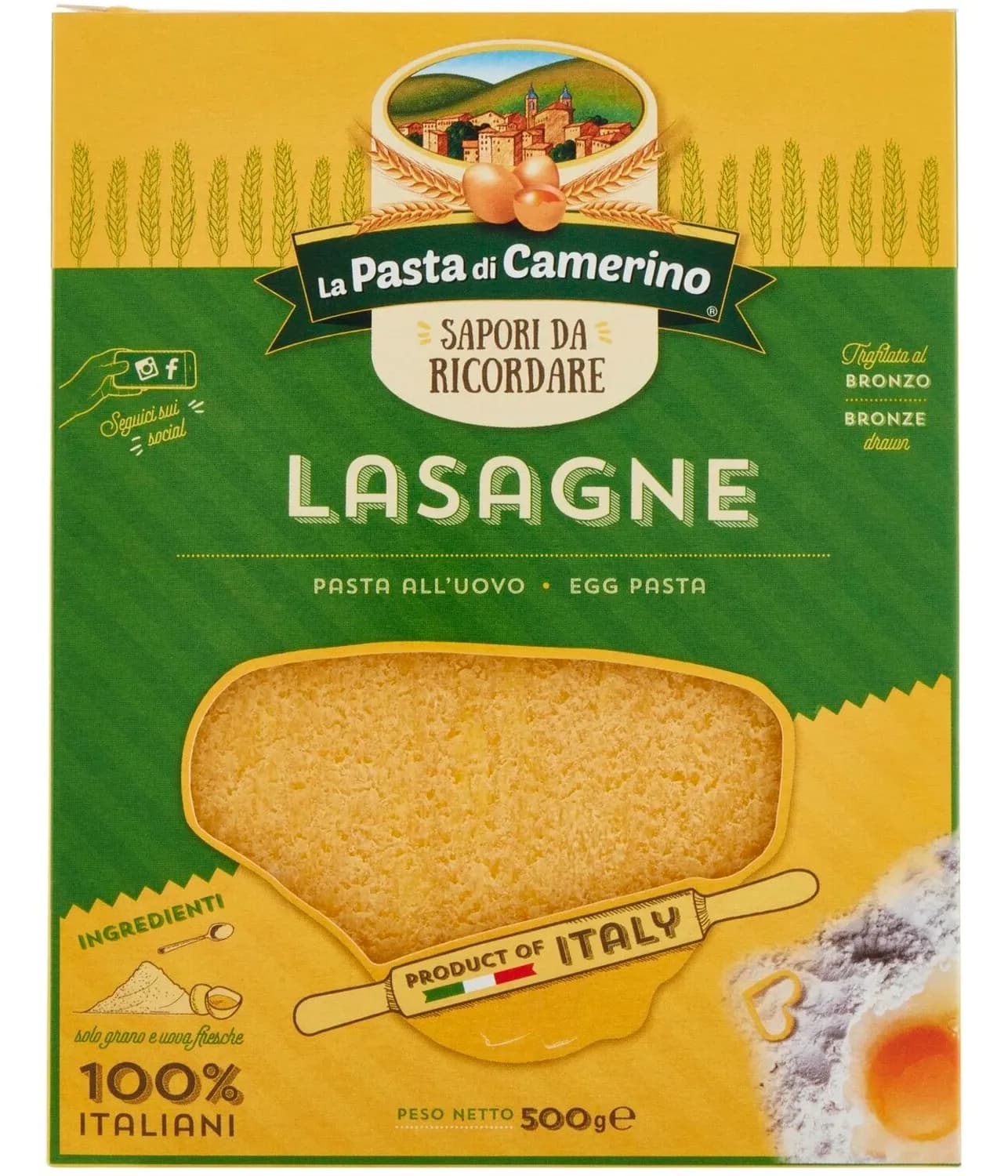 LASAGNE 500G CAMERINO-slika