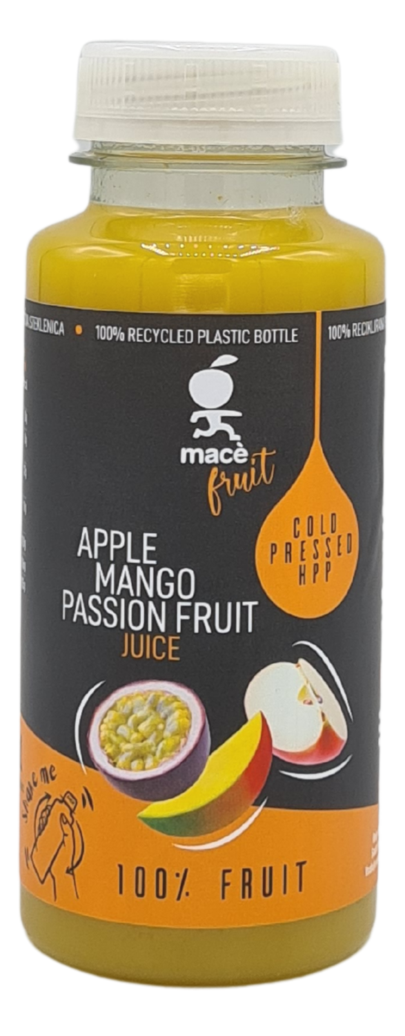 SVEŽE CEĐENI SOK OD JABUKE, MANGA I PEŠN FRUITA 250ML WFC-slika