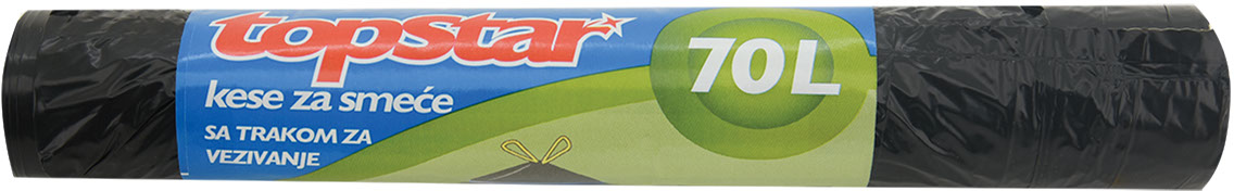 TOP STAR kese za smeće 70l 8kom-slika