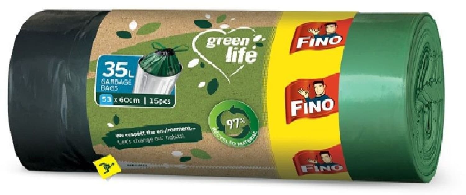 FINO kese za smeće Green life 35l 15kom-slika
