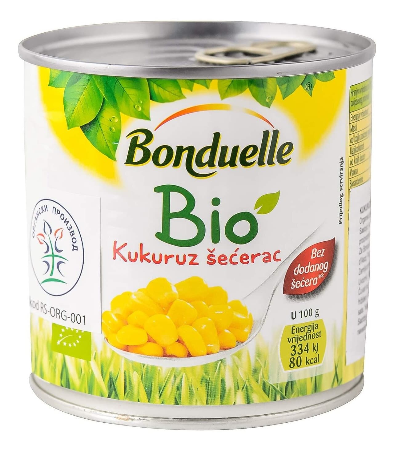 KUKURUZ BIO 340G BONDUELLE-slika